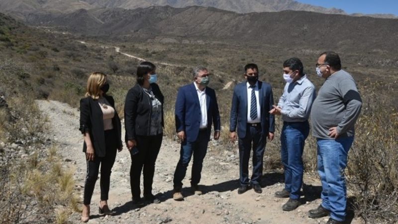 Jalil participó del acto por el aniversario de Pomán