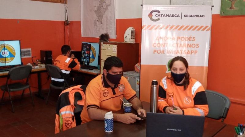 Incendio de basura en la planta de Tratamiento de residuos