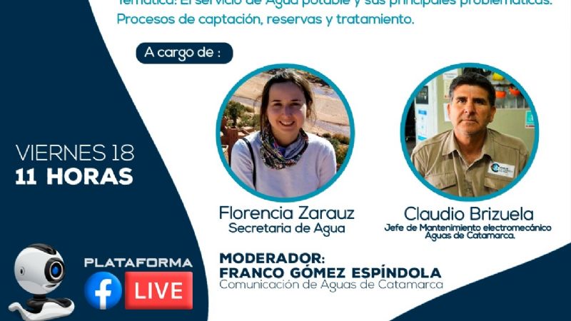 Ciclo de conversatorios “La gestión del agua potable”