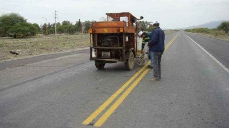 Previenen por demarcación de calzada entre Andaluca y Tinogasta