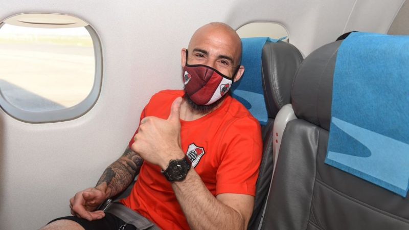 River viajó a San Pablo con la burbuja a cuestas