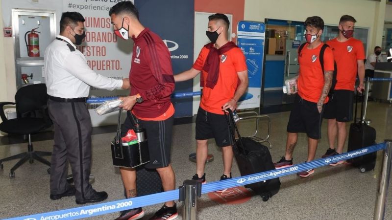 River viajó a San Pablo con la burbuja a cuestas