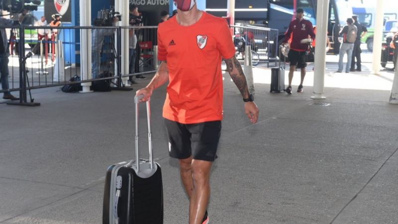 River viajó a San Pablo con la burbuja a cuestas