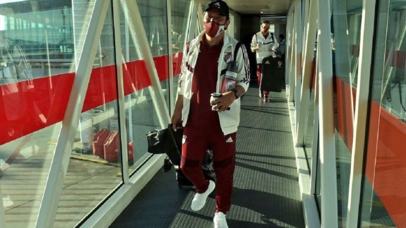 River viajó a San Pablo con la burbuja a cuestas