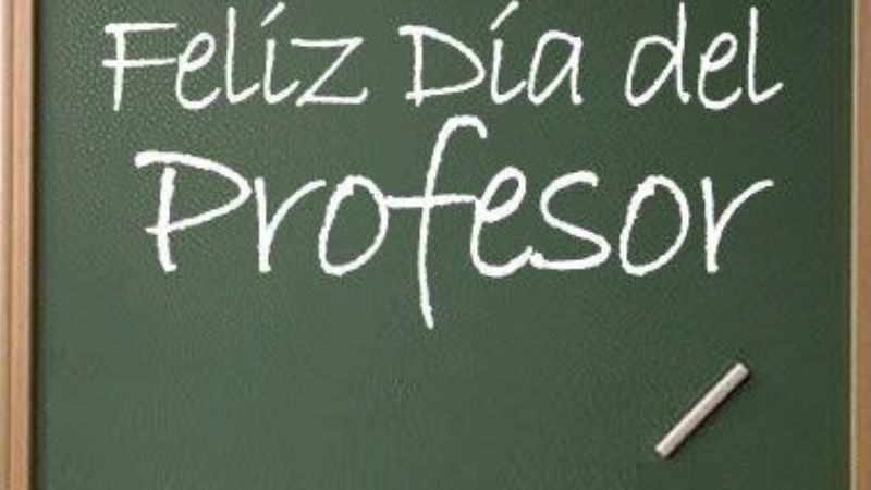 ¿Por qué se celebra hoy el Día del Profesor?