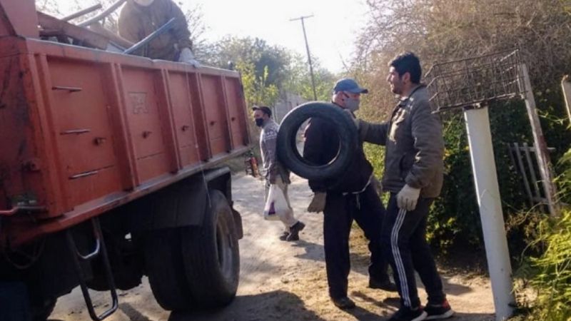 Acciones contra el Dengue en Pomán