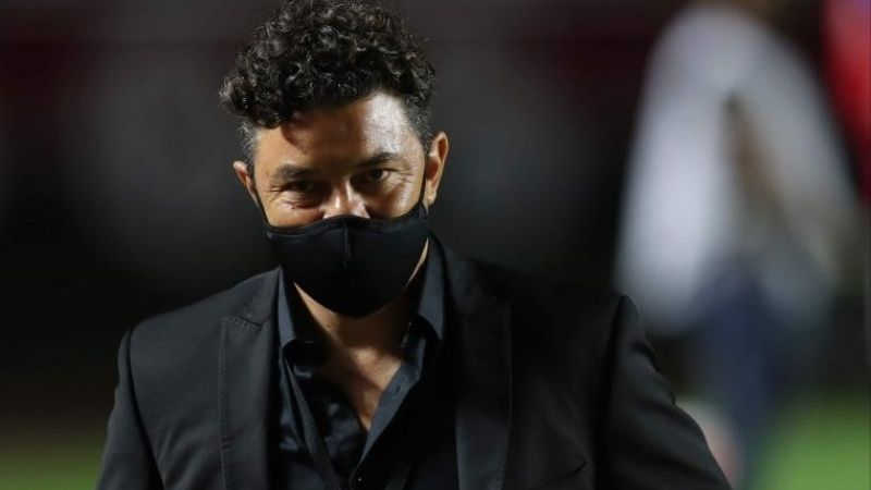 Marcelo Gallardo satisfecho con el rendimiento de River