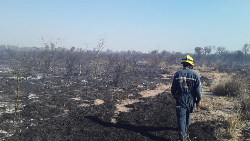 Se registraron diversos incendios en el interior provincial