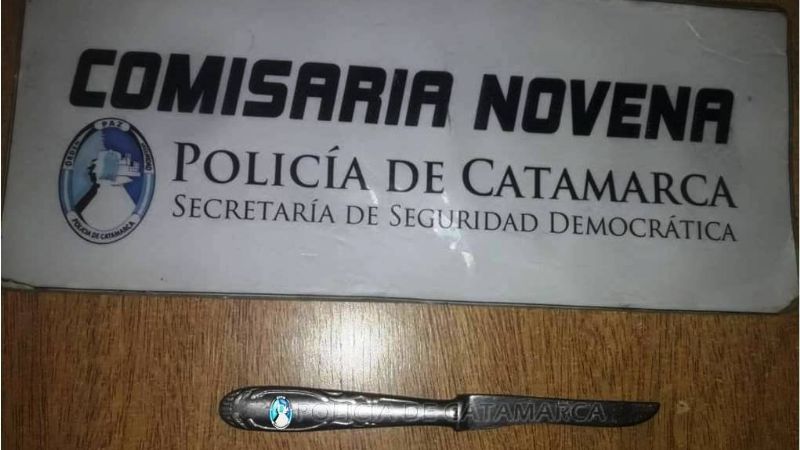 Joven golpeó a su madre y amenazó de muerte a su padrastro con un cuchillo