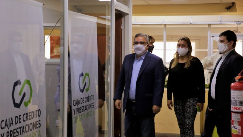 Jalil anunció línea de créditos y un nuevo sorteo hipotecario