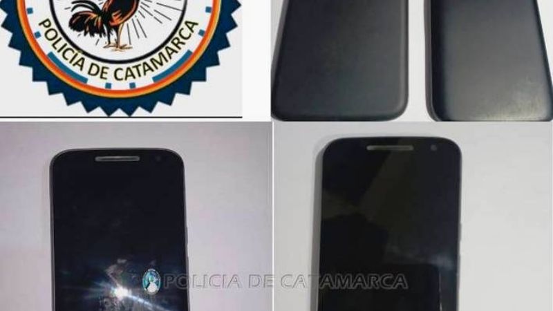 Recuperan dos celulares robados