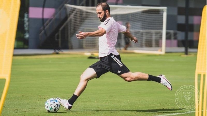 Inter de Miami le dio la bienvenida a Gonzalo Higuaín