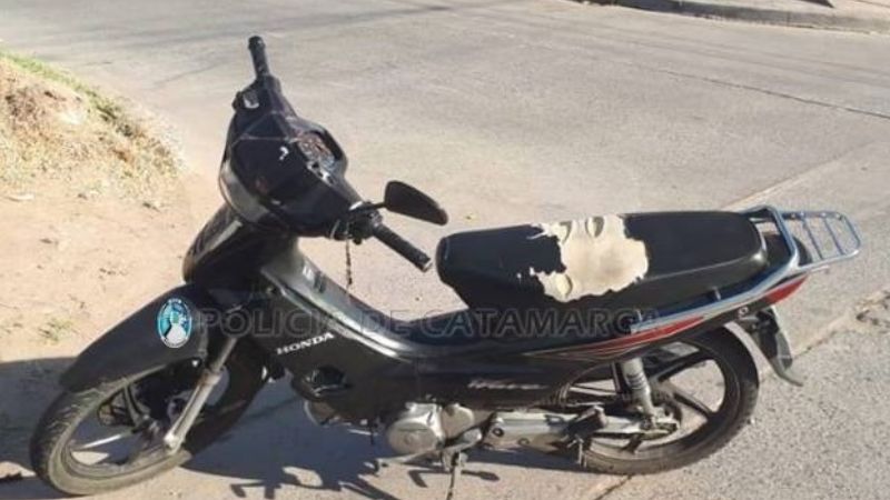 Chocaron auto y moto