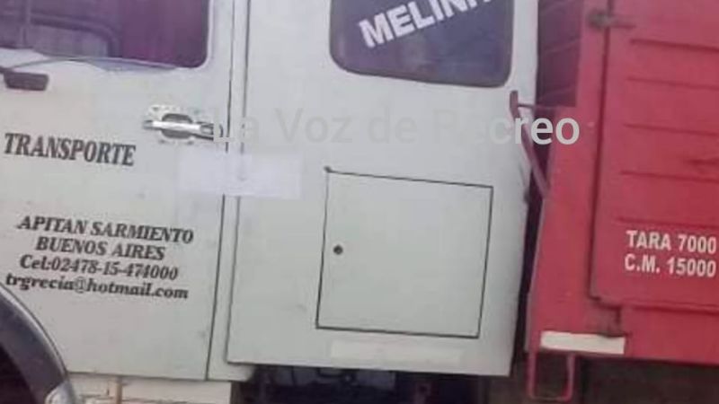 Camión secuestrado y dos personas procesadas por el robo en una finca