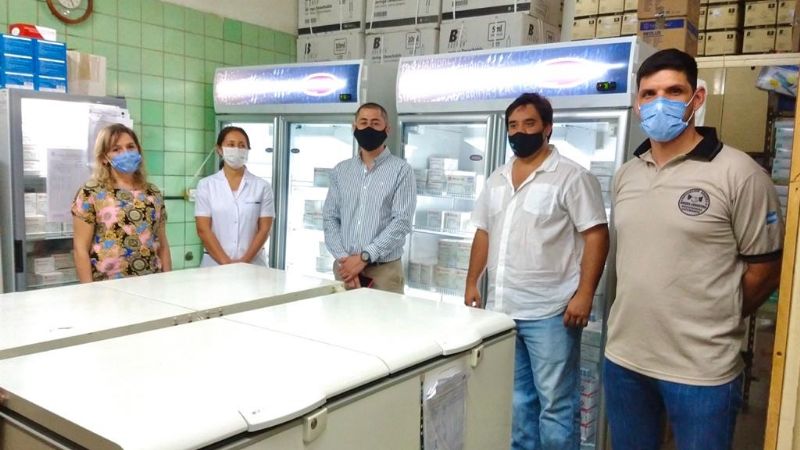 Proveedores y trabajadores mineros aportaron equipamiento al Laboratorio Central