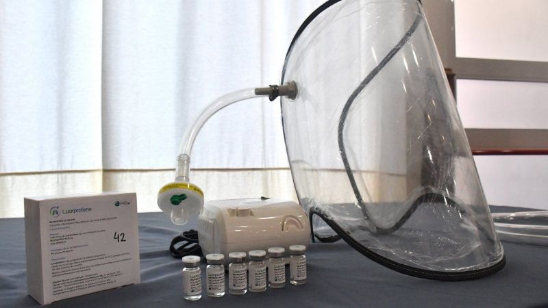 Cuatro provincias están tratando a pacientes con ibuprofeno inhalado