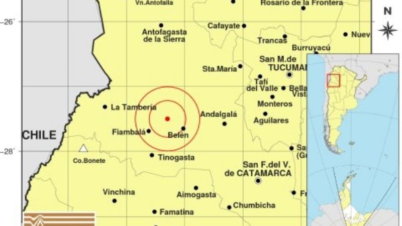 Septiembre arrancó con temblor en el Oeste