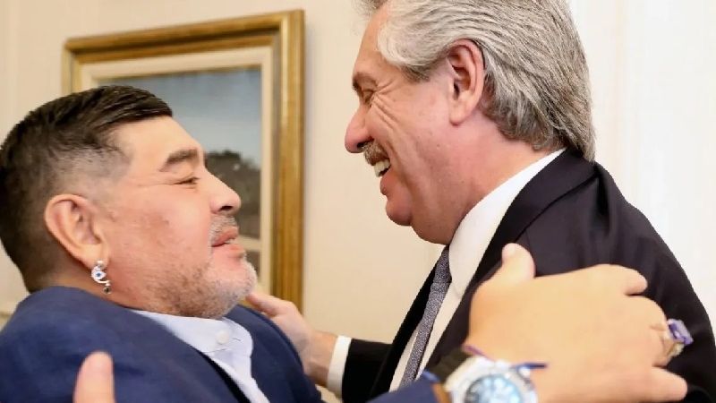 Diego Maradona defendió el aporte de las grandes fortunas