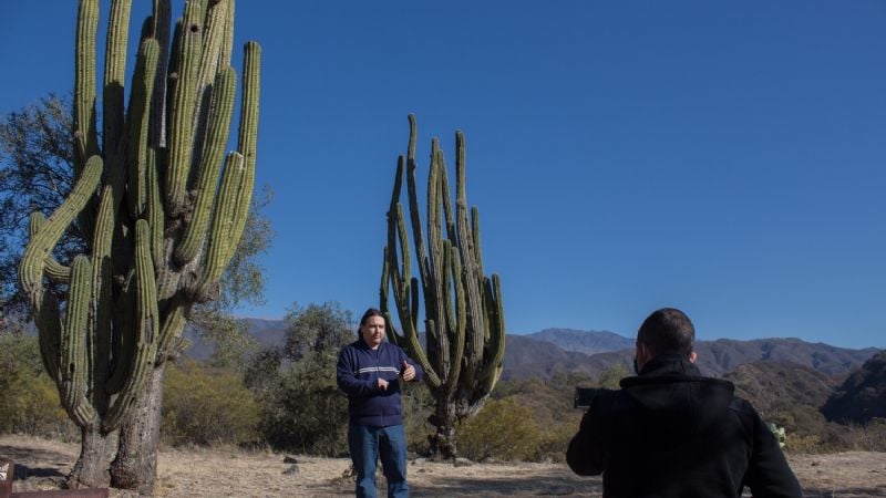 Pueblo Perdido de la Quebrada en la TV nacional