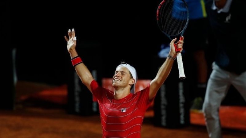 El argentino Schwartzman jugará la final de Roma con Djokovic