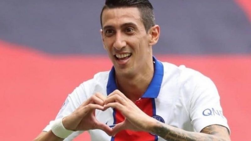 Di María con gol y asistencia en PSG; mensaje a Scaloni