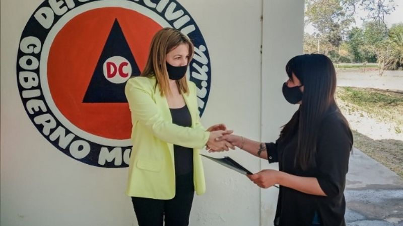 Asumió la nueva directora de Defensa Civil