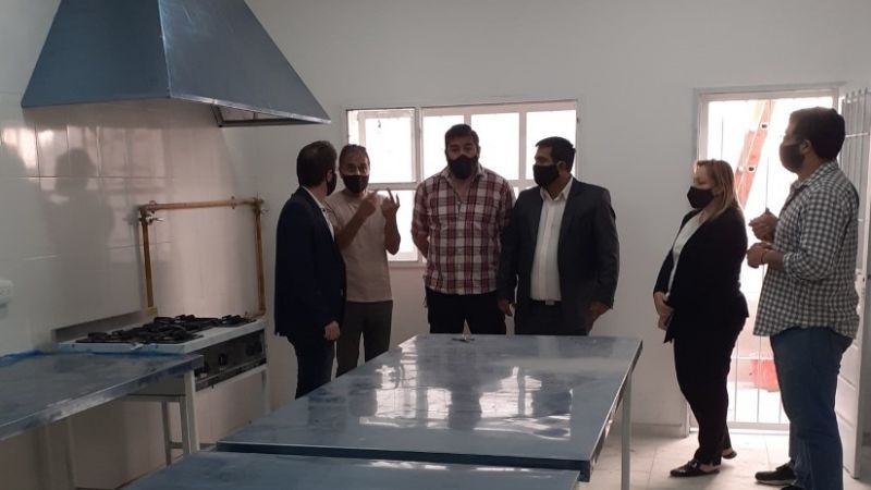 Ultiman detalles para inaugurar  la Cocina de Emprendedores