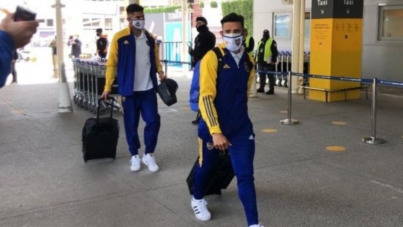 Sin Russo, Boca partió hacia Colombia con lo mejor que tiene