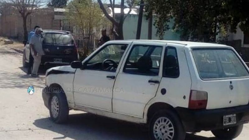 Choque en el norte de la Capital