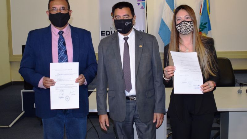 Asumieron nuevos funcionarios en Educación