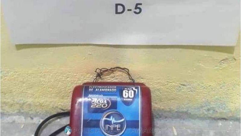 Recuperan un electrificador de alambrado robado en Capayán