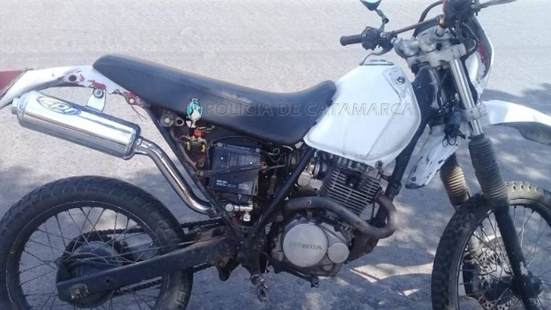 Derrapó y se lesionó