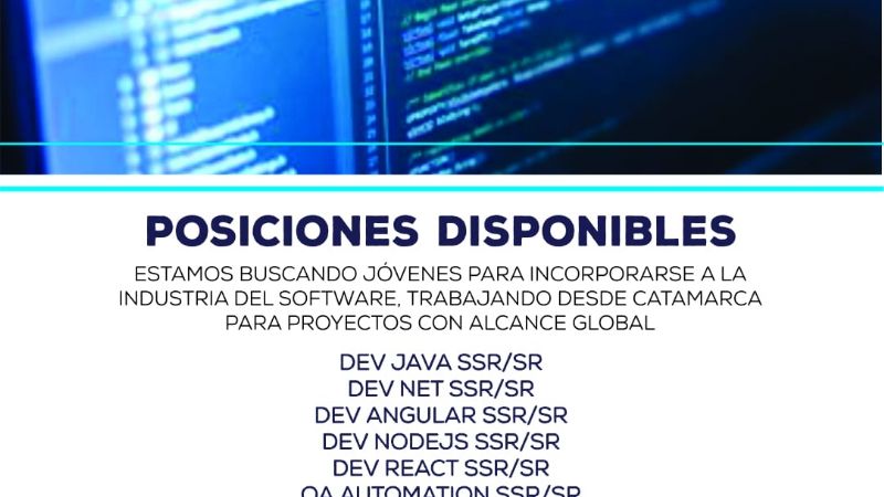 Se incorporaron más jóvenes a empresa de software
