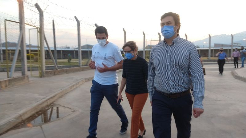 Operativo de contención en el Penal de Miraflores: 196 testeados