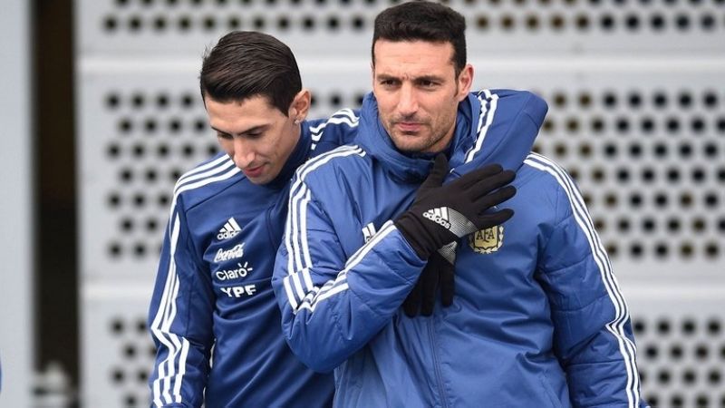 Scaloni aseguró que no le cerró las puertas a Di María