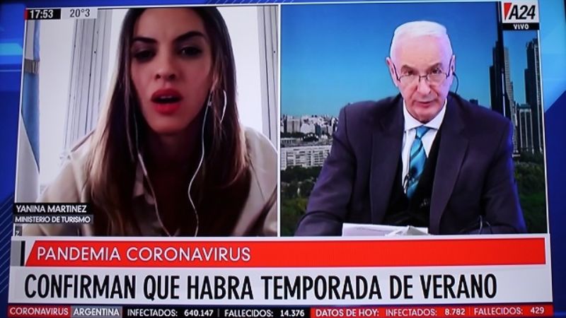 Yanina Martínez: “Tenemos que tener temporada turística”