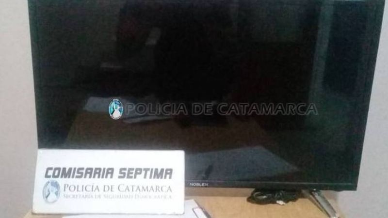 Llevaba un televisor sin documentación y quedó secuestrado