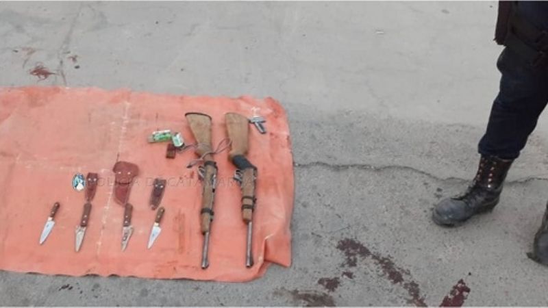 Sorprendidos con 9 vicuñas, y 3 guanacos muertos