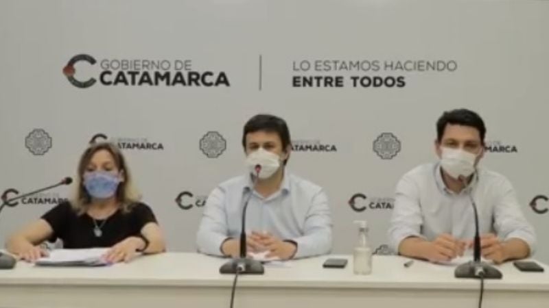 Confirman transmisión comunitaria en Catamarca
