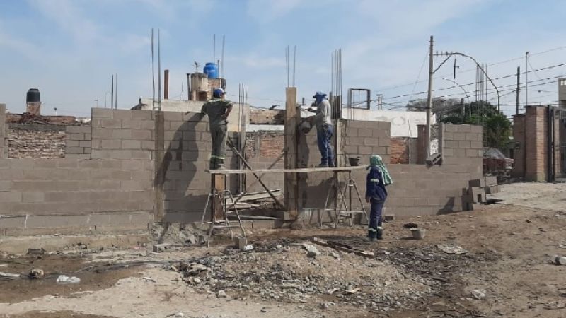 A buen ritmo avanza la obra en la sede de El Auténtico