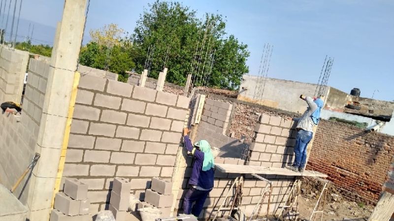 A buen ritmo avanza la obra en la sede de El Auténtico