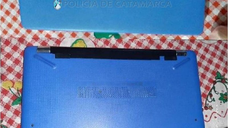 Ofrecían por Internet una notebook robada