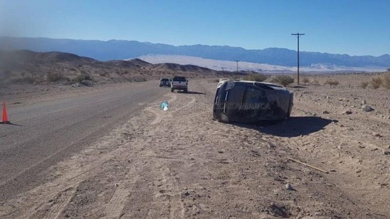 Vuelco fatal en Palo Blanco