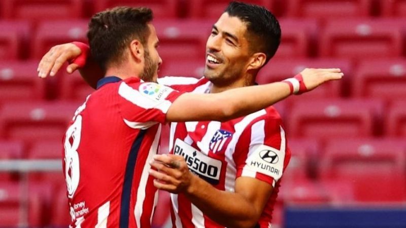 Atlético Madrid goleó con dos de Luis Suárez, en su debut