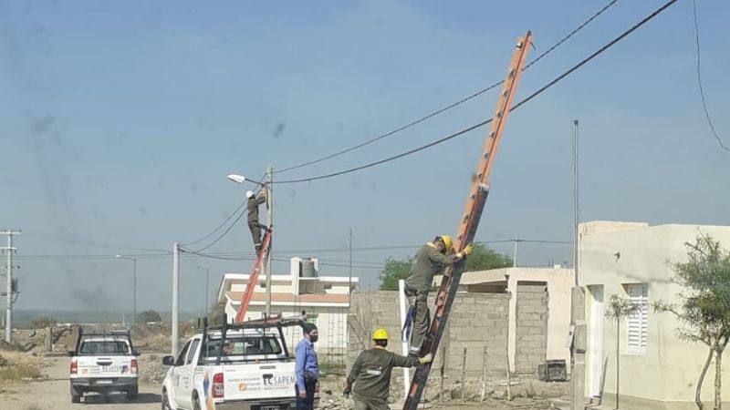 Detectaron 120 conexiones clandestinas al servicio de energía