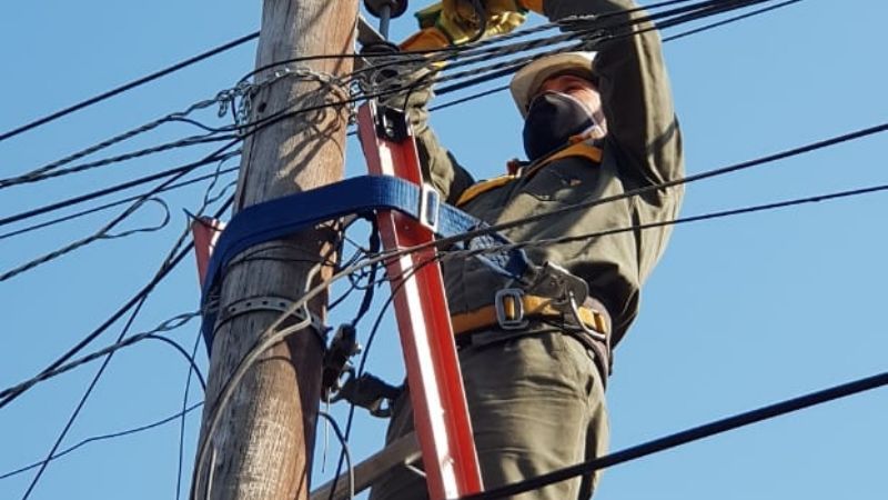 Detectaron 120 conexiones clandestinas al servicio de energía