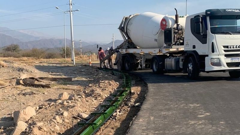Avanza la obra en Avenida Bicentenario