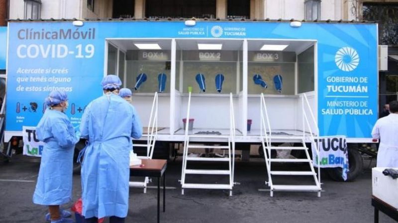 Tucumán: reportan 20 muertes y 691 nuevos positivos