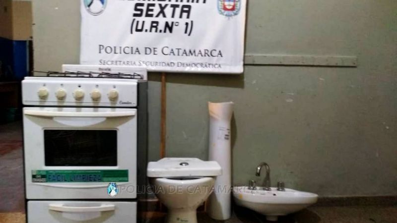 Robó en la casa de su hermano fallecido