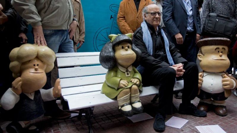 Murió Quino, creador de Mafalda